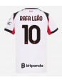 AC Milan Rafael Leao #10 Replika Borta Kläder Dam 2025-26 Kortärmad